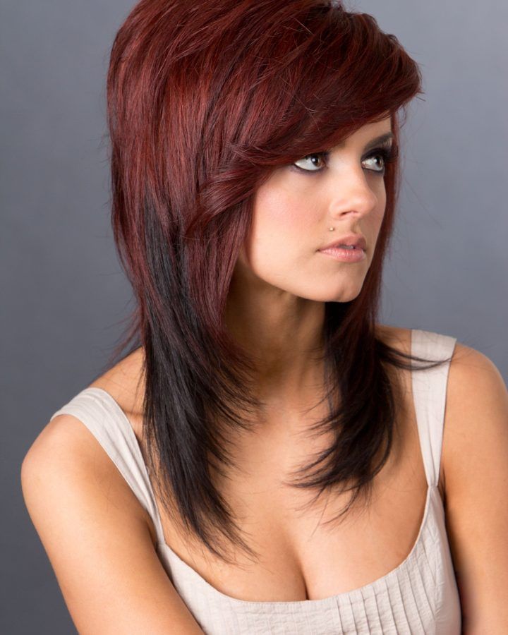 2024 Popular Red Medium Hairstyles