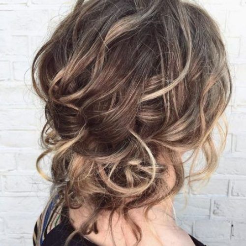 Wavy Updos Hairstyles For Medium Length Hair (Photo 19 of 20)