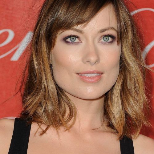 Best Medium Hairstyles With Bangs (Photo 12 of 20)
