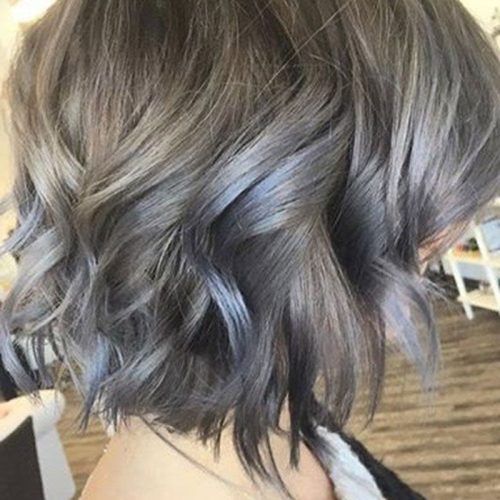 Medium Haircuts For Women With Grey Hair (Photo 2 of 20)