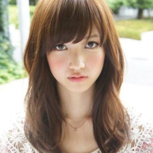 Asian Hairstyles With Bangs (Photo 7 of 20)