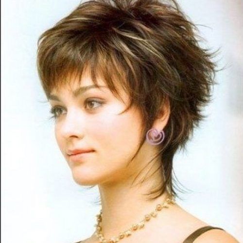 Short Shaggy Hairstyles For Round Faces (Photo 12 of 15)
