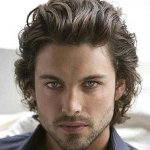 Medium Long Hairstyles For Guys (Photo 11 of 15)