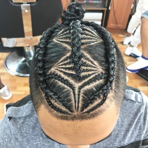 Braided Hairstyles For Man Bun (Photo 5 of 15)