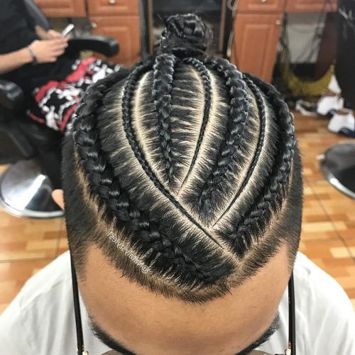 Braided Hairstyles For Man Bun (Photo 2 of 15)