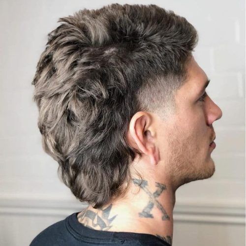 Super Textured Mullet Hairstyles With Wavy Fringe (Photo 8 of 20)