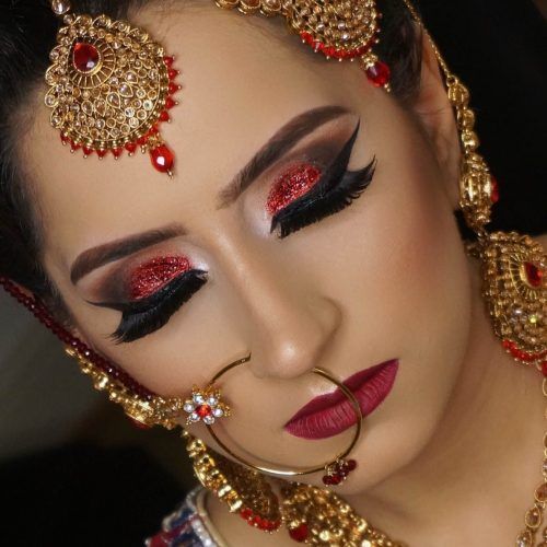 Wedding Hairstyles For Indian Bridal (Photo 10 of 15)