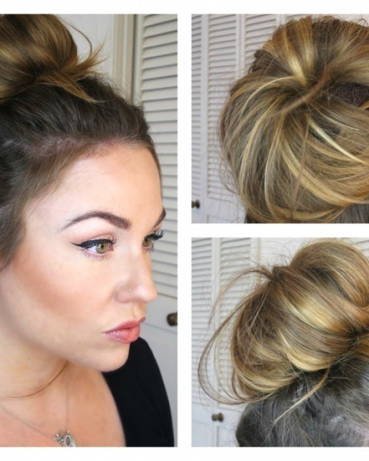 15 Best Collection of Messy Updo Hairstyles for Thin Hair