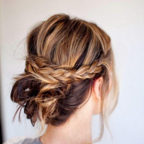 Easy Braided Updos For Medium Hair (Photo 15 of 15)