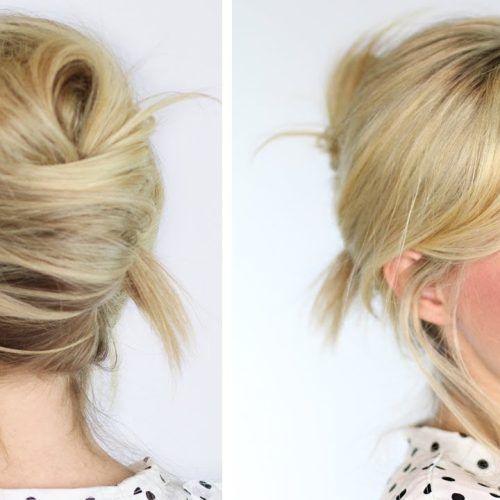 Short Messy Hairstyles With Twists (Photo 8 of 20)