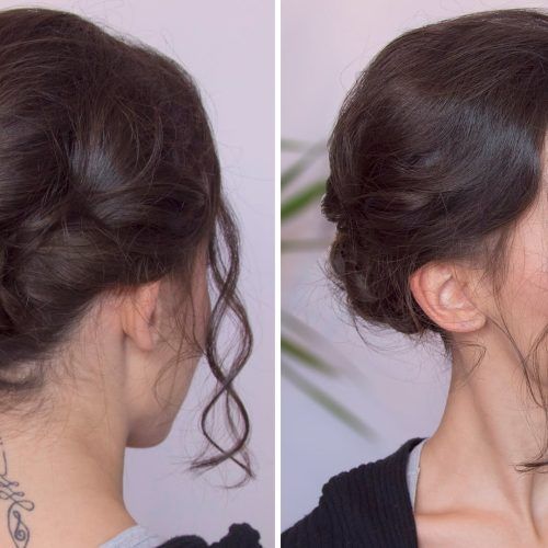 Updo Hairstyles For Short Hair (Photo 1 of 15)