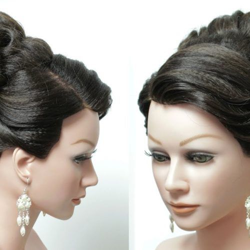Messy High Bun Prom Updos (Photo 9 of 20)
