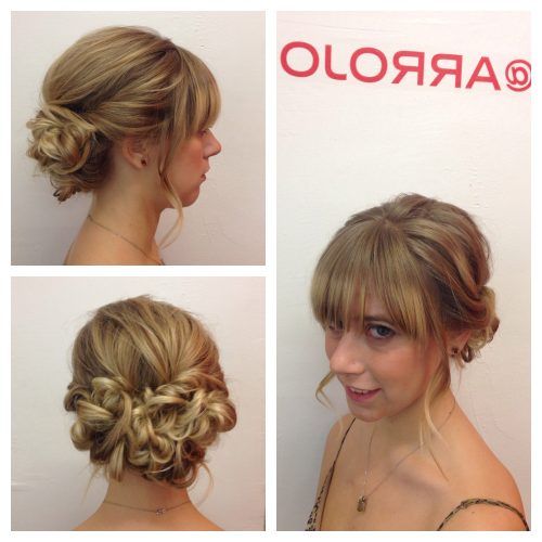 Cute Updo Hairstyles For Short Hair (Photo 9 of 15)