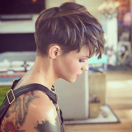 Edgy Messy Pixie Haircuts (Photo 10 of 20)