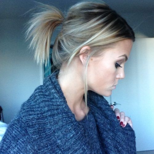Messy Ponytail Hairstyles (Photo 10 of 20)