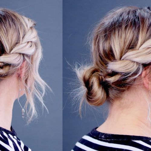 Twisted Rope Braid Updo Hairstyles (Photo 2 of 20)