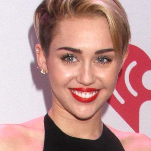 Miley Cyrus Short Hairstyles (Photo 13 of 20)
