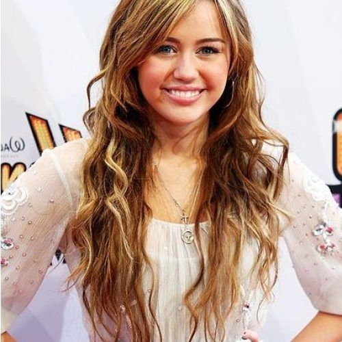 Miley Cyrus Long Hairstyles (Photo 9 of 15)