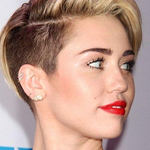 Miley Cyrus Short Haircuts (Photo 11 of 20)