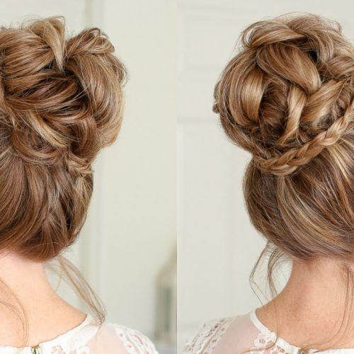 Mini Braided Buns Updo Hairstyles (Photo 1 of 20)
