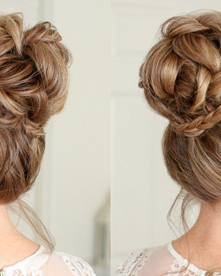 2024 Latest Mini Braided Buns Updo Hairstyles
