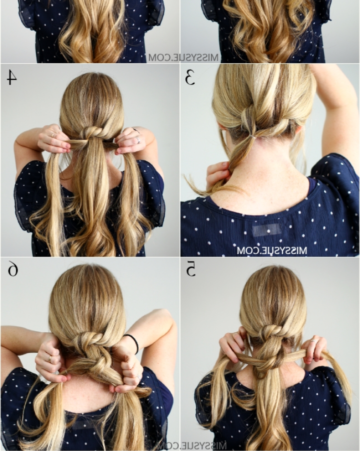 20 Best Ideas Braided and Knotted Ponytail Hairstyles