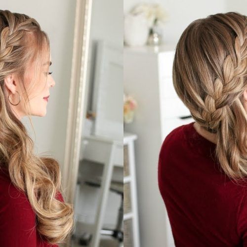 Side-Swept Braid Updo Hairstyles (Photo 16 of 20)