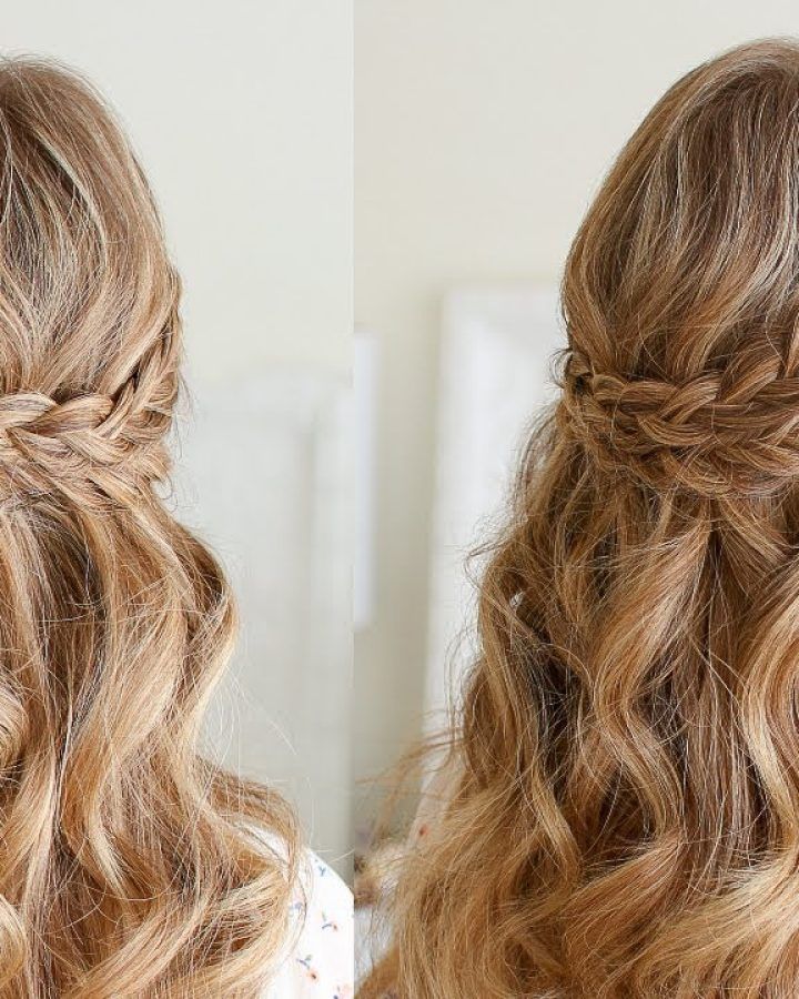 20 Photos Partial Updo Rope Braids with Small Twists