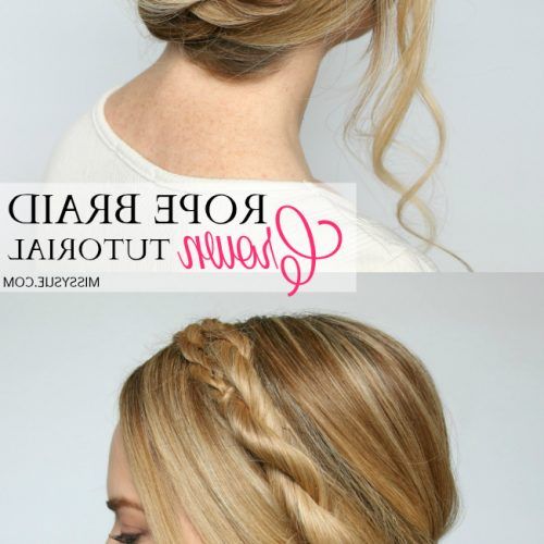 Casual Rope Braid Hairstyles (Photo 11 of 20)