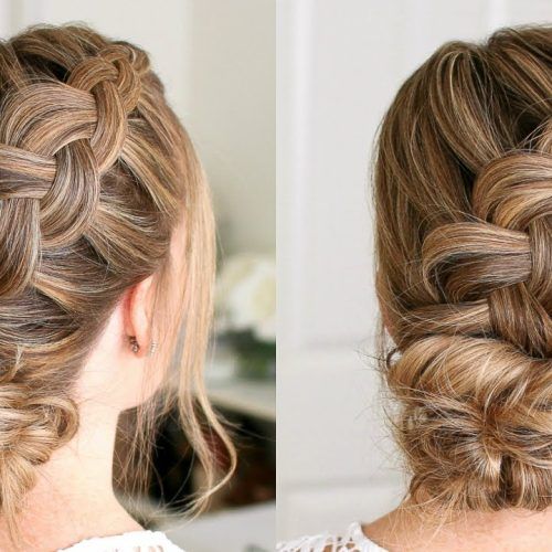 Plaited Low Bun Braided Hairstyles (Photo 10 of 20)