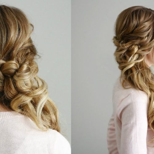 Side Swept Carousel Braided Hairstyles (Photo 3 of 20)