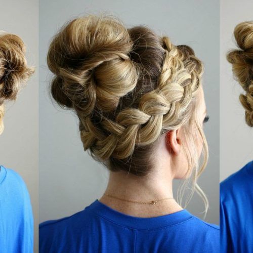 Braided Top-Knot Hairstyles (Photo 19 of 20)