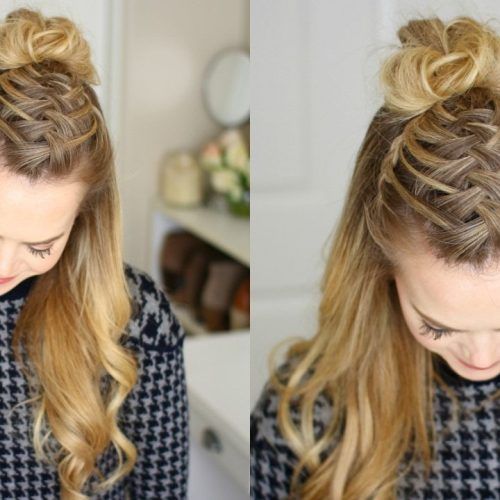 Double Mini Buns Updo Hairstyles (Photo 9 of 20)