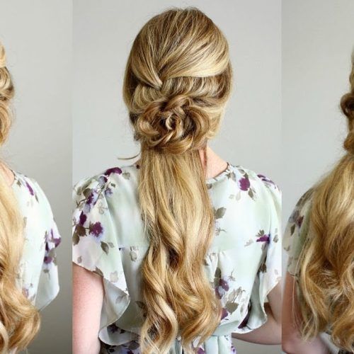 French Braid Ponytail Hairstyles With Bubbles (Photo 10 of 20)