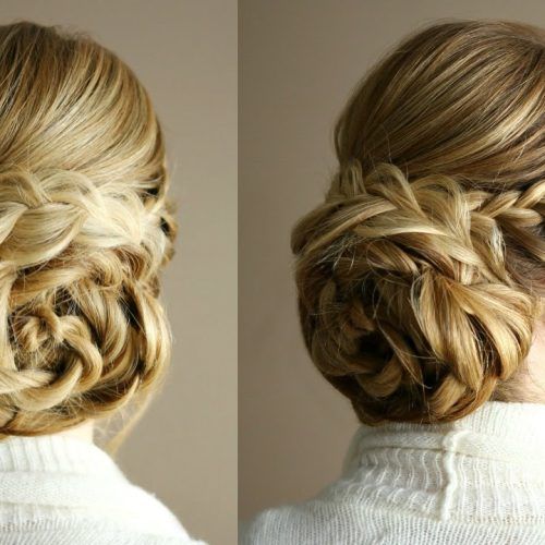 Embellished Twisted Bun For Brides (Photo 18 of 20)