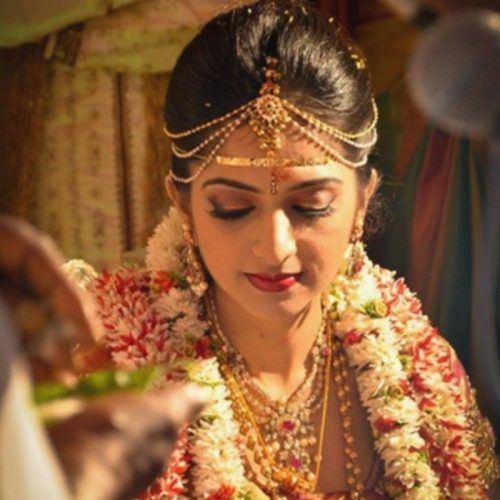 South Indian Wedding Hairstyles (Photo 8 of 15)