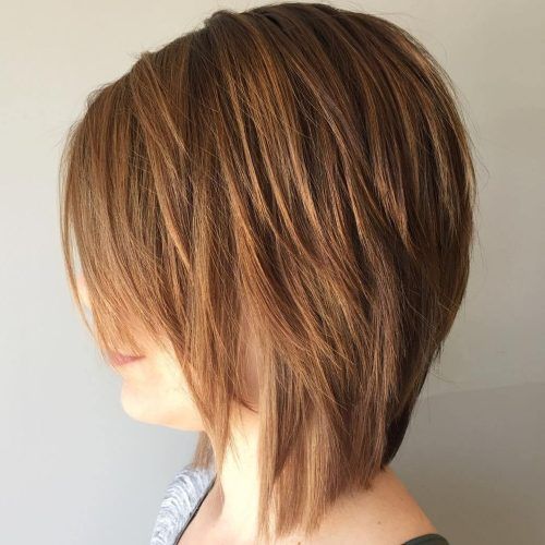 Shaggy Bob Hairstyles With Choppy Layers (Photo 17 of 20)