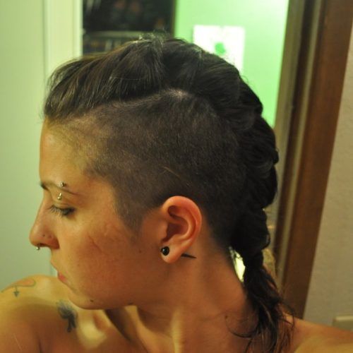 Mohawk Hairstyles With An Undershave For Girls (Photo 10 of 20)
