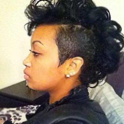 Mohawk Short Hairstyles For Black Women (Photo 4 of 20)