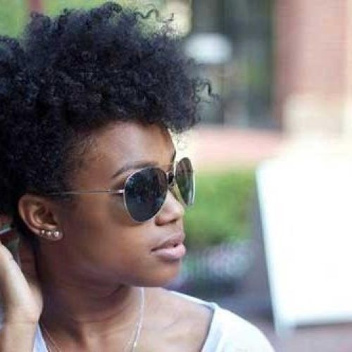 Mohawk Short Hairstyles For Black Women (Photo 17 of 20)