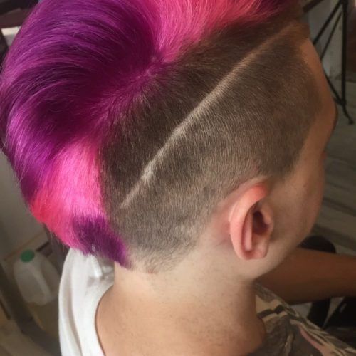 Pink And Purple Mohawk Hairstyles (Photo 1 of 20)