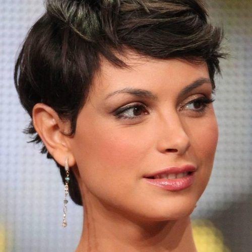 Brunette Pixie Haircuts (Photo 14 of 20)