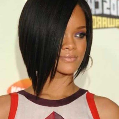 Rihanna Bob Hairstyles (Photo 1 of 15)