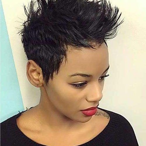 Short Pixie Haircuts For Black Hair (Photo 12 of 20)