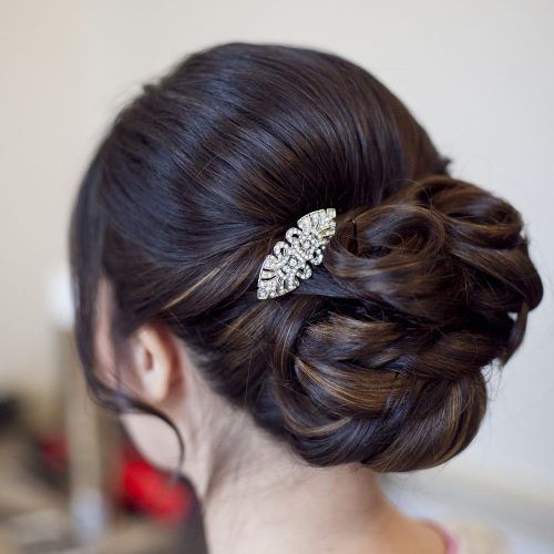 Accessorized Undone Waves Bridal Hairstyles (Photo 17 of 20)