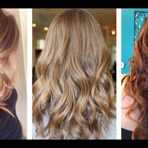 Beachy Waves Hairstyles With Blonde Highlights (Photo 16 of 20)