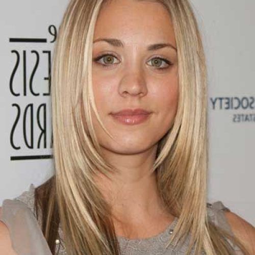 Blonde Longer Face-Framing Layers Hairstyles (Photo 18 of 20)