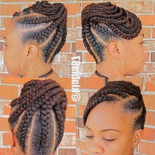 Braid Tied Updo Hairstyles (Photo 4 of 20)
