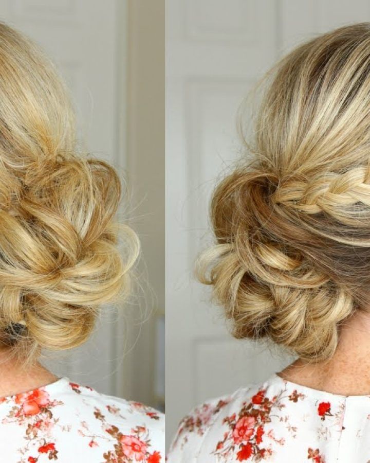 20 Ideas of Braided Chignon Prom Hairstyles