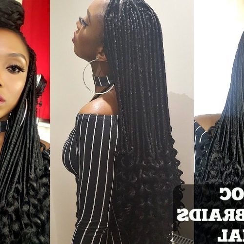 Braided Cornrows Loc Hairstyles For Women (Photo 8 of 15)